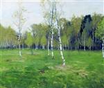 Stanislaw Julianowitsch Zukowski  - Bilder Gemälde - In May