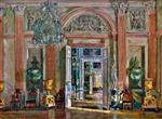 Stanislaw Julianowitsch Zukowski  - Bilder Gemälde - Interior, Kuskovo Palace