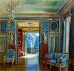 Stanislaw Julianowitsch Zukowski  - Bilder Gemälde - Interior, Lazienki Palace