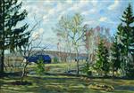 Stanislaw Julianowitsch Zukowski  - Bilder Gemälde - Landscape