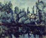 Paul Cezanne - Bilder Gemälde - Am Ufer der Marne