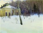 Stanislaw Julianowitsch Zukowski  - Bilder Gemälde - The Abandone House