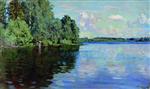 Stanislaw Julianowitsch Zukowski  - Bilder Gemälde - The Lake