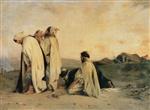 Eugene Fromentin - Bilder Gemälde - Arabs Praying