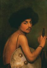 Jean Leon Gerome - Peintures - Guerrier Basharin