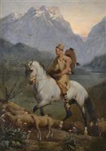 Eugene Fromentin  - Bilder Gemälde - Kabyle Shepherd