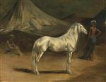 Eugene Fromentin  - Bilder Gemälde - Le Campement Arabe