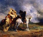 Eugene Fromentin  - Bilder Gemälde - Le Simoun
