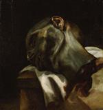 Jean Louis Theodore Gericault - Bilder Gemälde - Head of a Guillotined Man