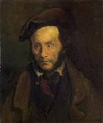 Jean Louis Theodore Gericault - Bilder Gemälde - Le monomane du vol d'enfants