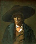 Jean Louis Theodore Gericault  - Bilder Gemälde - Portrait of a Man