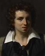 Jean Louis Theodore Gericault  - Bilder Gemälde - Portrait of a Young Man
