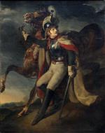 Jean Louis Theodore Gericault  - Bilder Gemälde - The Wounded Cuirassier