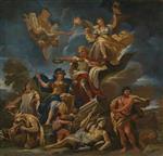 Luca Giordano - Bilder Gemälde - Allegory of Fortitude