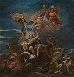 Luca Giordano - Bilder Gemälde - Allegory of Justice