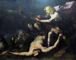 Luca Giordano - Bilder Gemälde - Apoll und Marsyas
