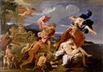 Luca Giordano - Bilder Gemälde - Bacchus and Ariadne