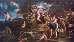 Luca Giordano - Bilder Gemälde - Bacchus and Ariadne