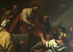Luca Giordano - Bilder Gemälde - Christ Led to Calvary