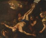 Luca Giordano - Bilder Gemälde - Crucifixion of St. Peter