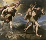 Luca Giordano  - Bilder Gemälde - Expulsion from Paradise