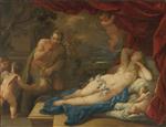 Luca Giordano  - Bilder Gemälde - Jupiter und Antiope