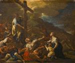 Luca Giordano  - Bilder Gemälde - Moses and the Brazen Serpent