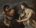 Luca Giordano  - Bilder Gemälde - Picus and Circe
