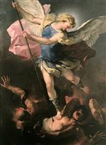 Luca Giordano  - Bilder Gemälde - Saint Michael