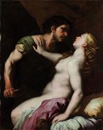Luca Giordano  - Bilder Gemälde - Tarquin and Lucrece
