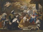 Luca Giordano  - Bilder Gemälde - The Adoration of the Magi