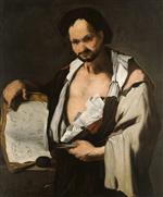 Luca Giordano  - Bilder Gemälde - The Ancient Philosopher