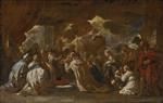 Luca Giordano  - Bilder Gemälde - The Circumcision