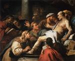 Luca Giordano  - Bilder Gemälde - The Death of Seneca