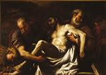 Luca Giordano  - Bilder Gemälde - The Entombment of Christ
