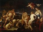 Luca Giordano  - Bilder Gemälde - The Judgment of Paris