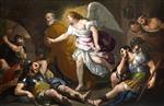 Luca Giordano  - Bilder Gemälde - The Liberation of Saint Peter