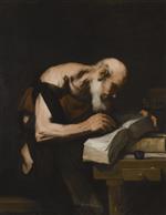 Luca Giordano  - Bilder Gemälde - The Philosopher