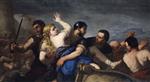 Luca Giordano  - Bilder Gemälde - The Rape of Helen