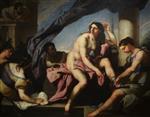 Luca Giordano  - Bilder Gemälde - The Toilet of Bathsheba