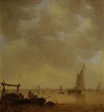 Jan van Goyen - paintings - An Estuary