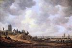 Jan van Goyen - Bilder Gemälde - Beach near Egmond
