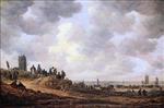Jan van Goyen - paintings - Beach near Egmond