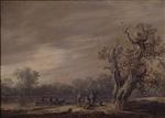 Jan van Goyen - paintings - Fishermen at a Lakeside