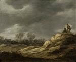 Jan van Goyen  - Bilder Gemälde - Landscape with Figures
