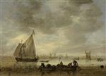 Jan van Goyen  - Bilder Gemälde - Near Dordrecht