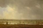 Jan van Goyen  - Bilder Gemälde - Polder Landscape