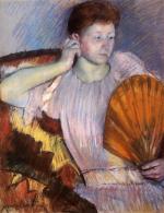 Mary Cassatt  - Peintures - Clarissa