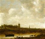 Jan van Goyen  - Bilder Gemälde - View of Brussels