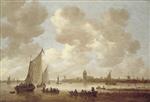 Jan van Goyen  - Bilder Gemälde - View of Dordrecht